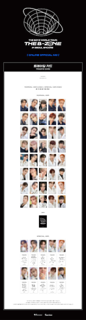 THE BOYZ - SPECIAL TRADING CARD / 2022 THE B-ZONE IN SEOUL ENCORE