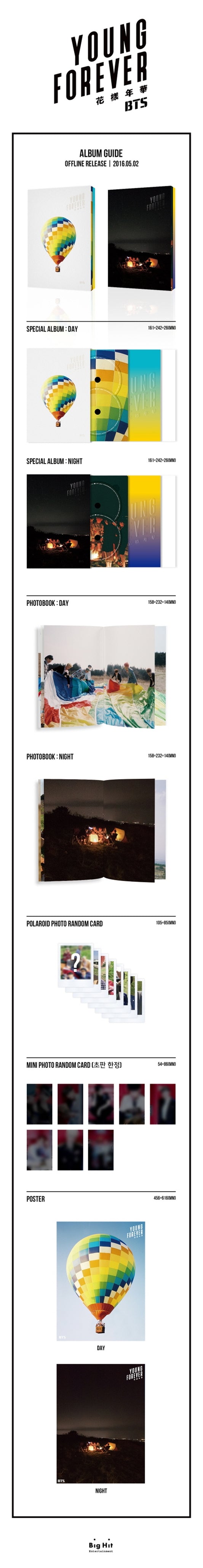 BTS - Young Forever Album (RANDOM VER)